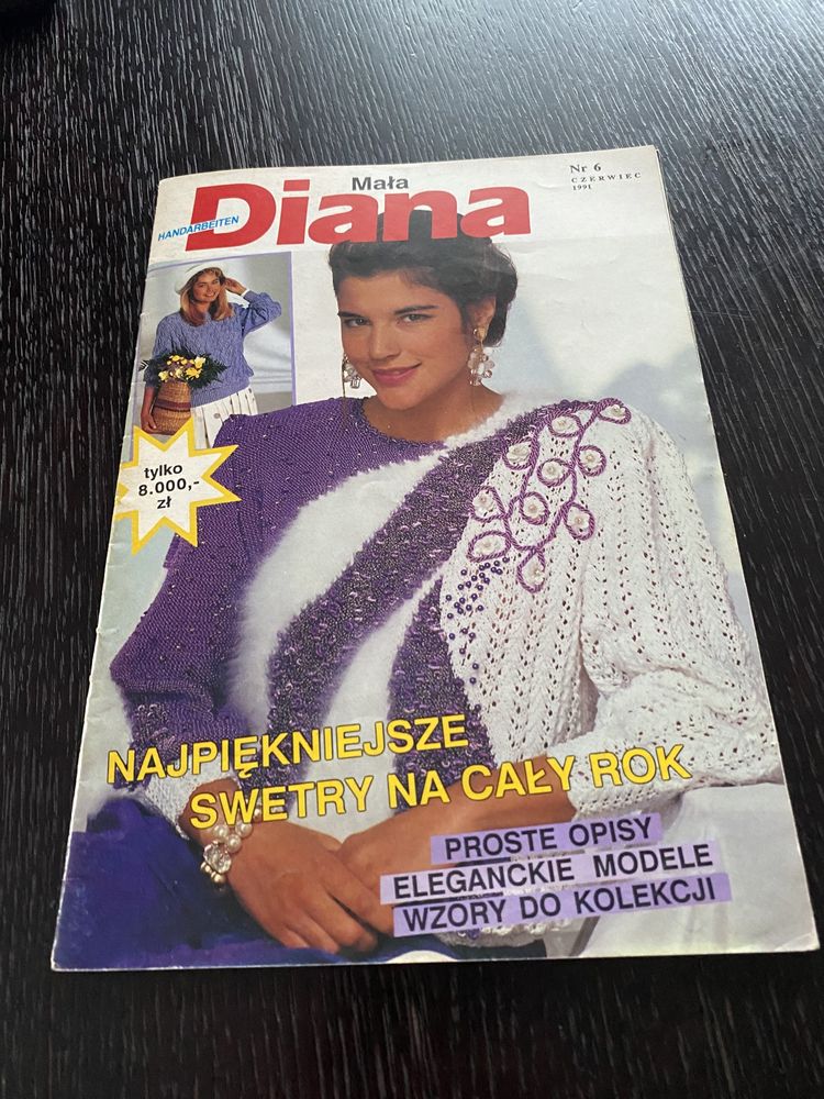 Czasopismo Diana rok wydania 1991