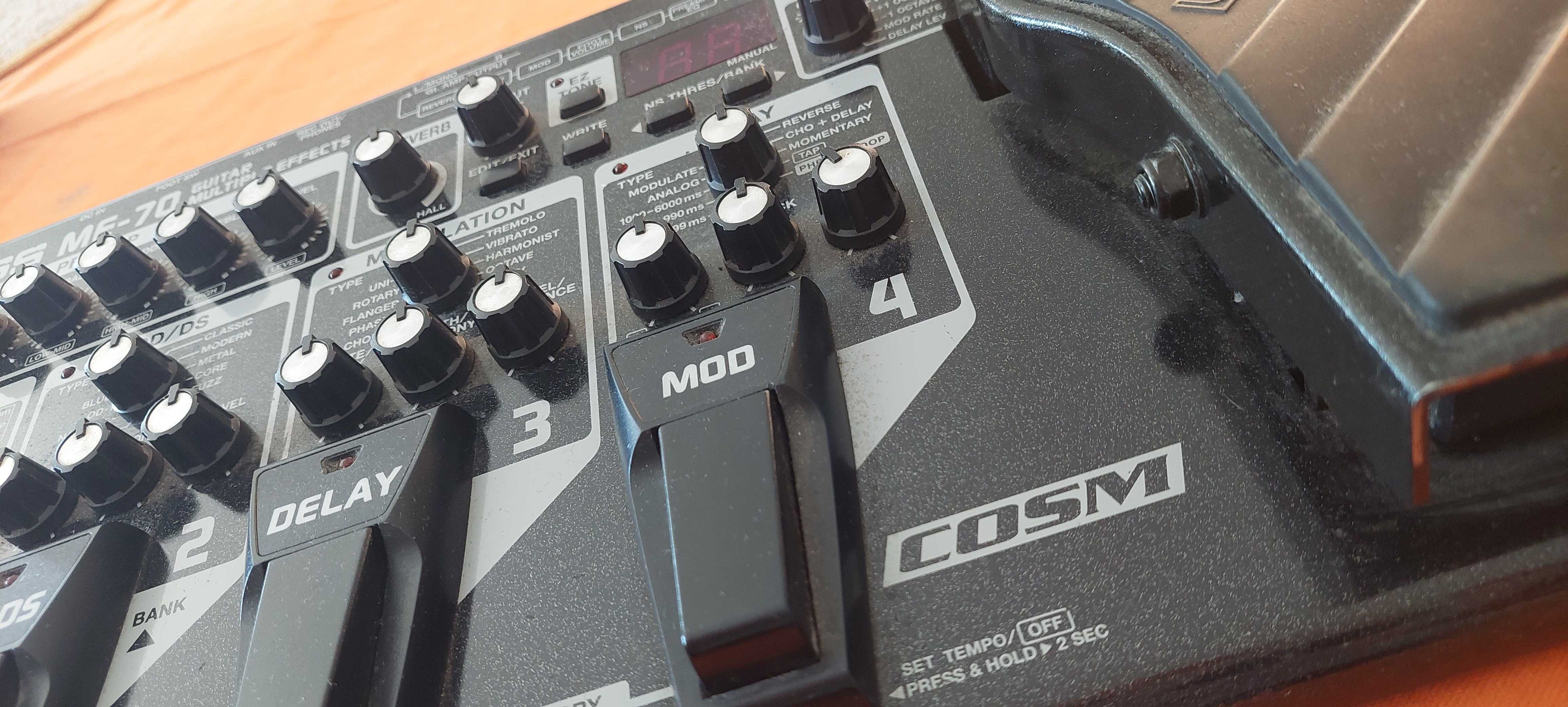 Pedaleira Guitarra Boss Me 70