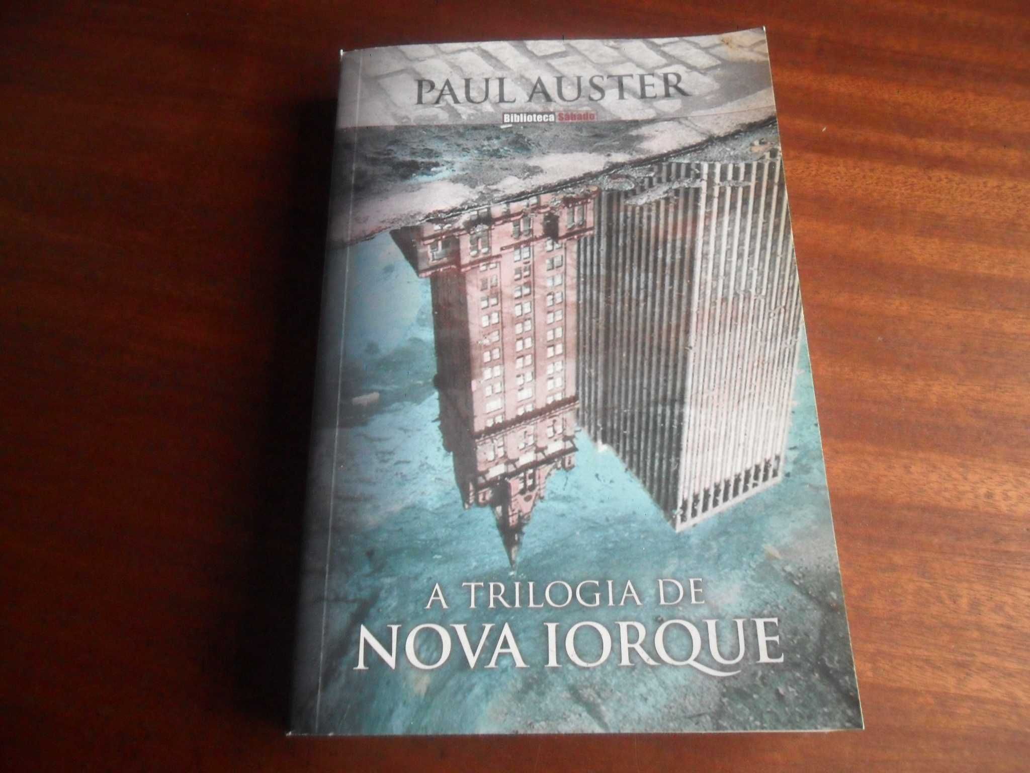 "A Trilogia de Nova Iorque" de Paul Auster - Edição de 2008