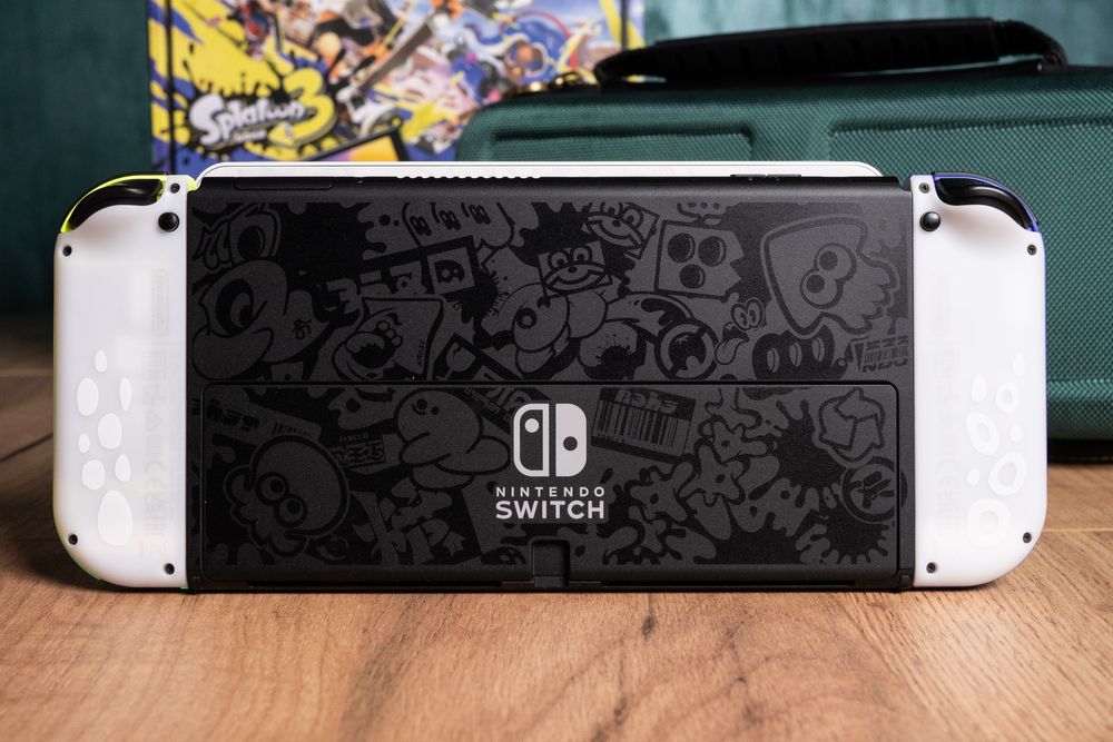 Nintendo Switch OLED Splatoon Limitowana mega zestaw