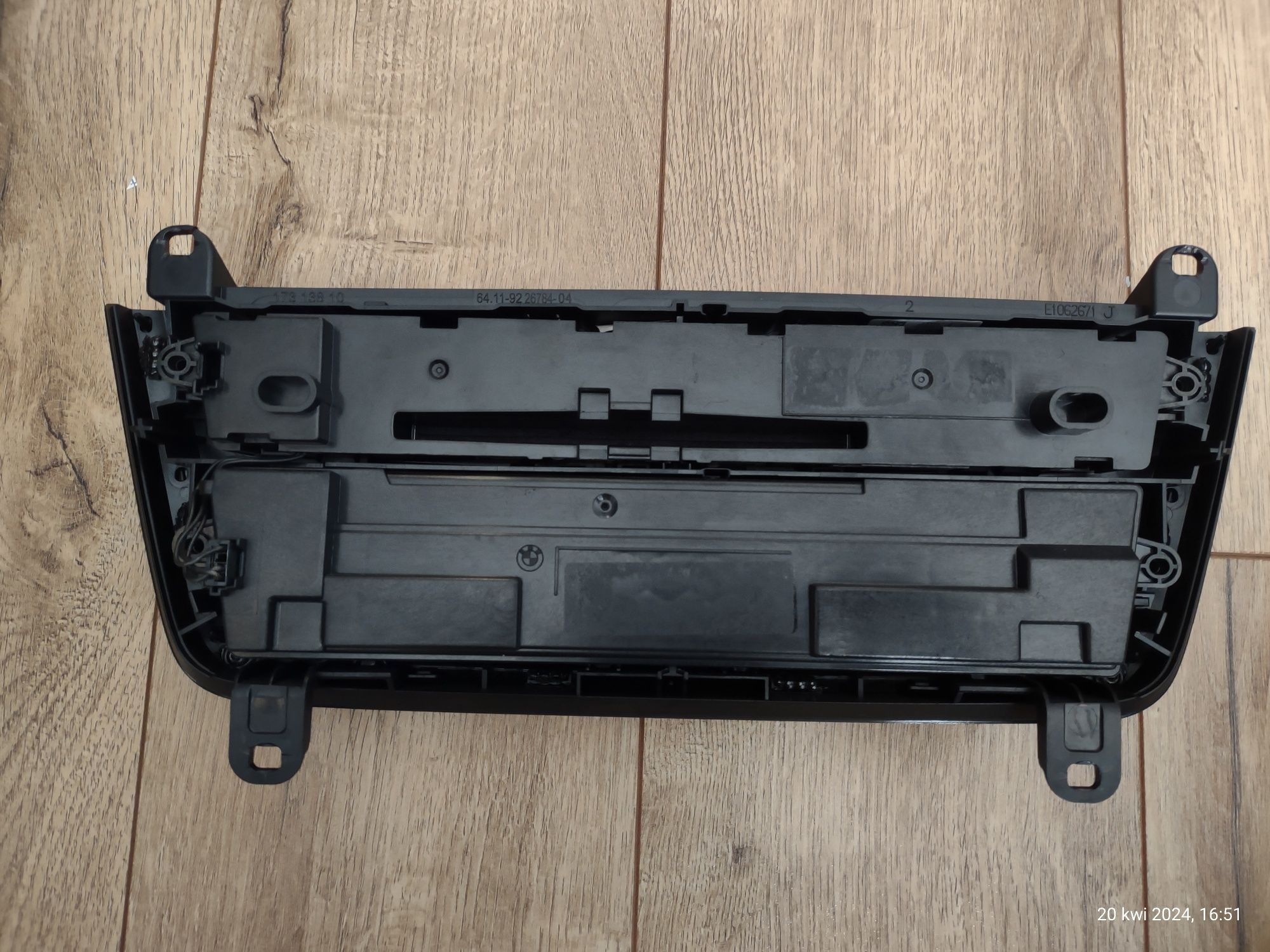 Panel klimatyzacji F31 / f30 Bmw seria 3  dwustrefowa