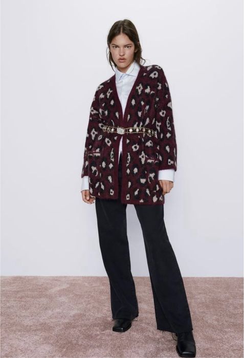 Кардиган Zara оверсайз