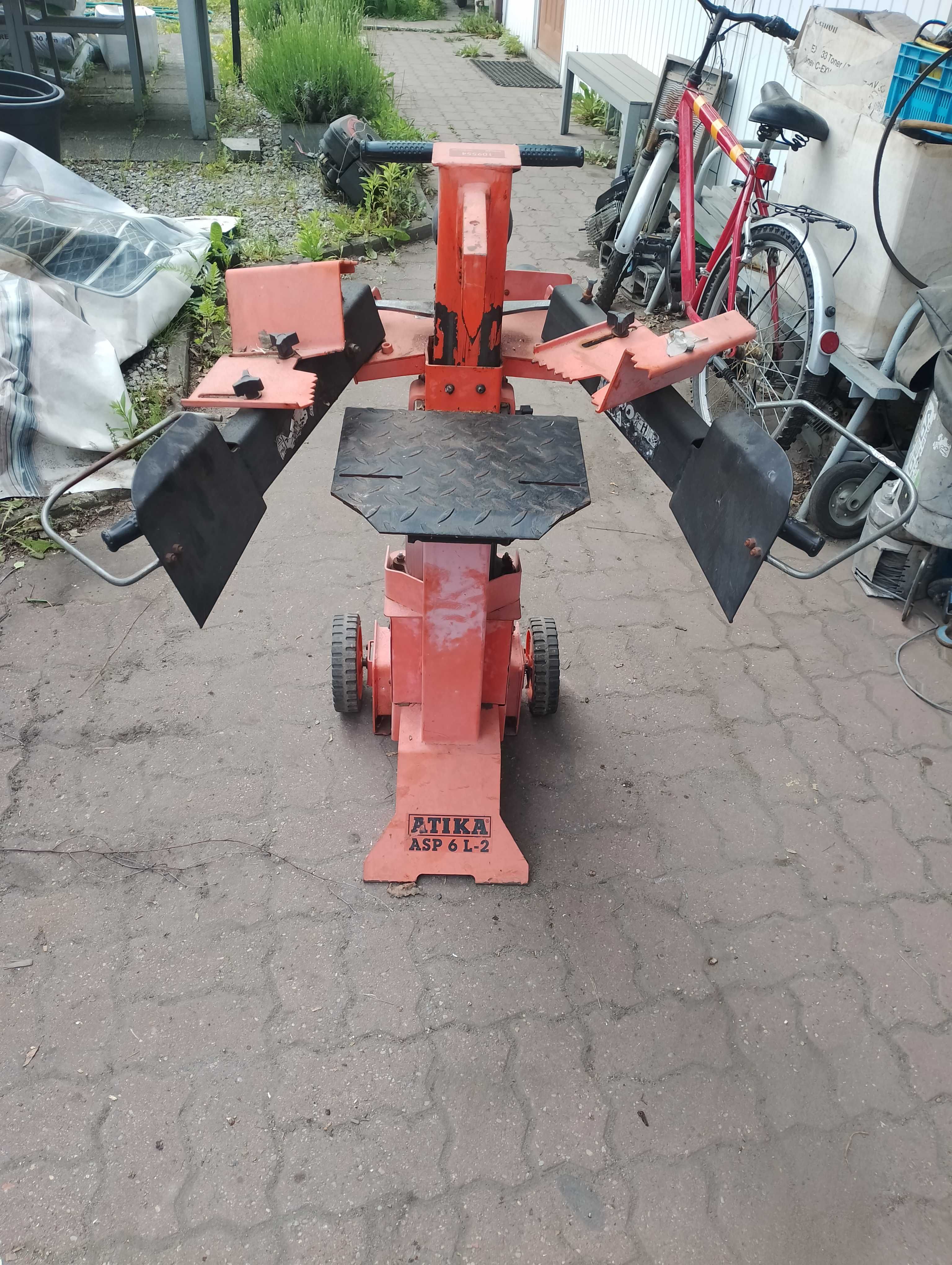 Łuparka do drewna Atika ASP 6 L-2   6 ton nacisku 230 V 3 kW mocy