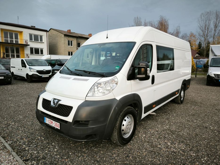 Peugeot Boxer  Brygadówka 6 osobowy wersja L4H2