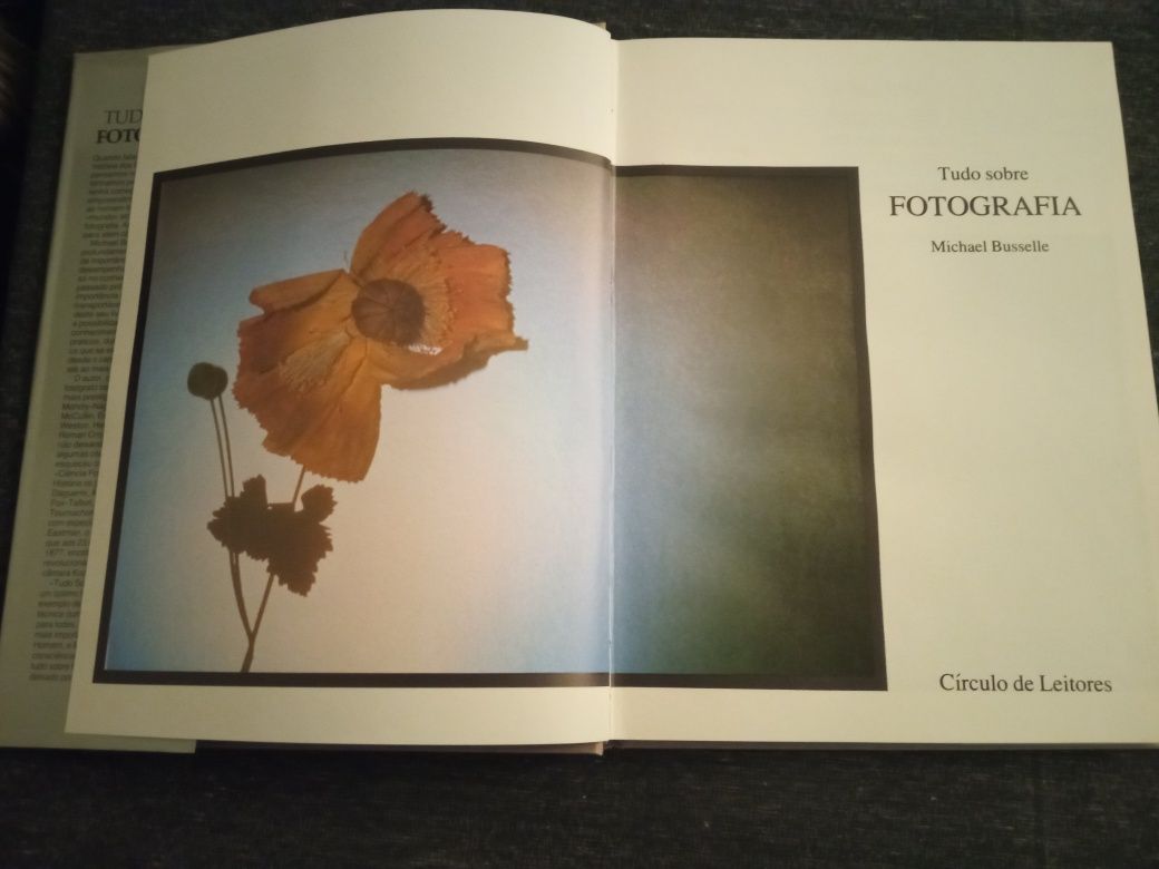 Livro Fotografia Antigo e Livro Vídeo Novo