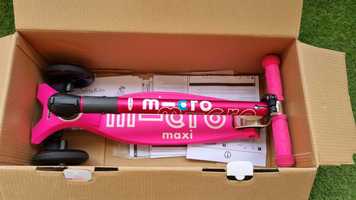 Maxi Micro Deluxe Shocking Pink hulajnoga w kartonie 5-12 lat Warszawa