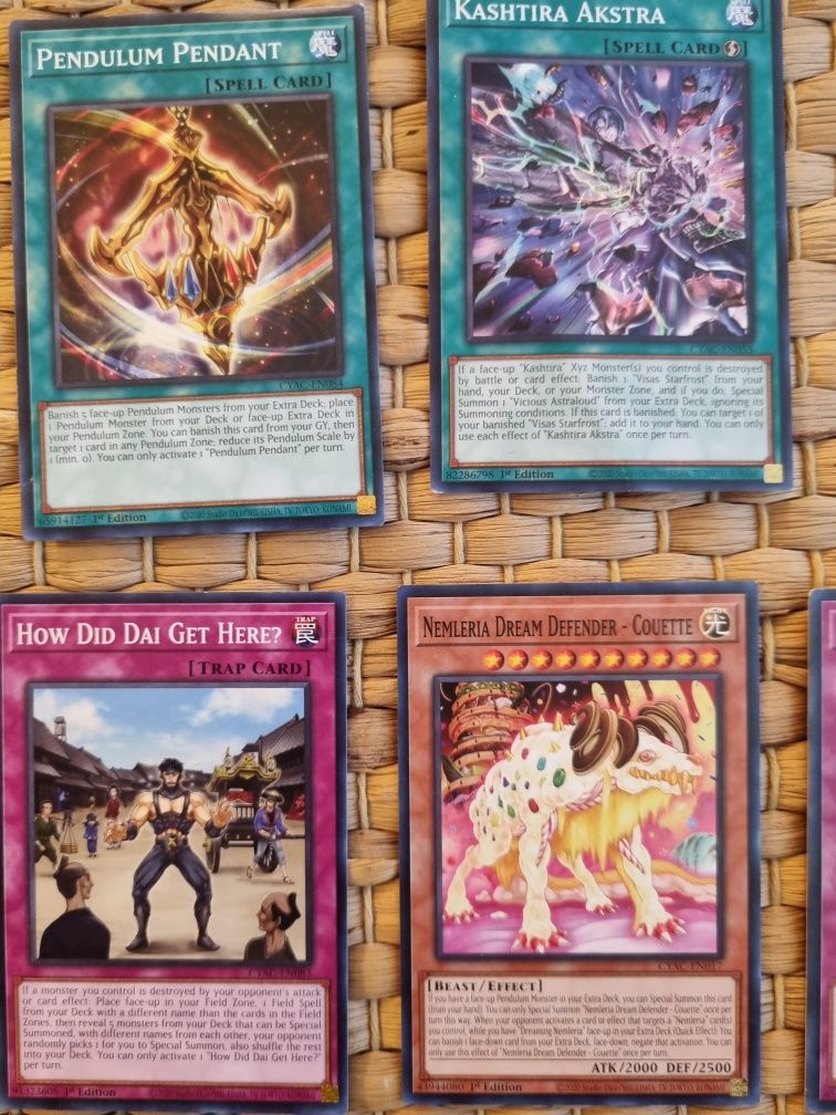 Karty Yu Gi Oh! Prosto ze Stanów