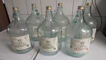 Butle szklane 5L po winie