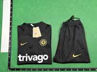 Zestaw Czarny Dres Nike x Chelsea