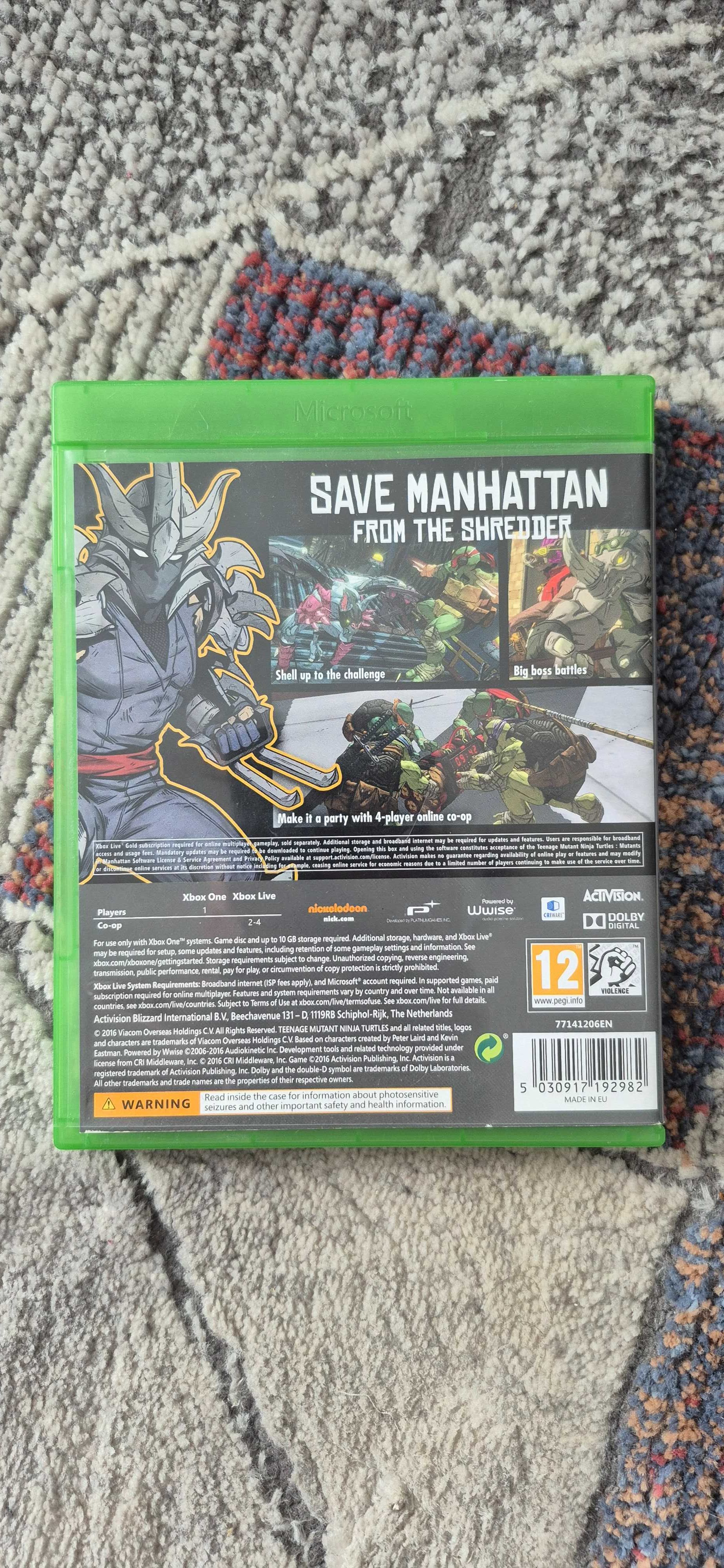 Teenage Mutant Ninja Turtles: Mutants in Manhattan Xbox One Series X