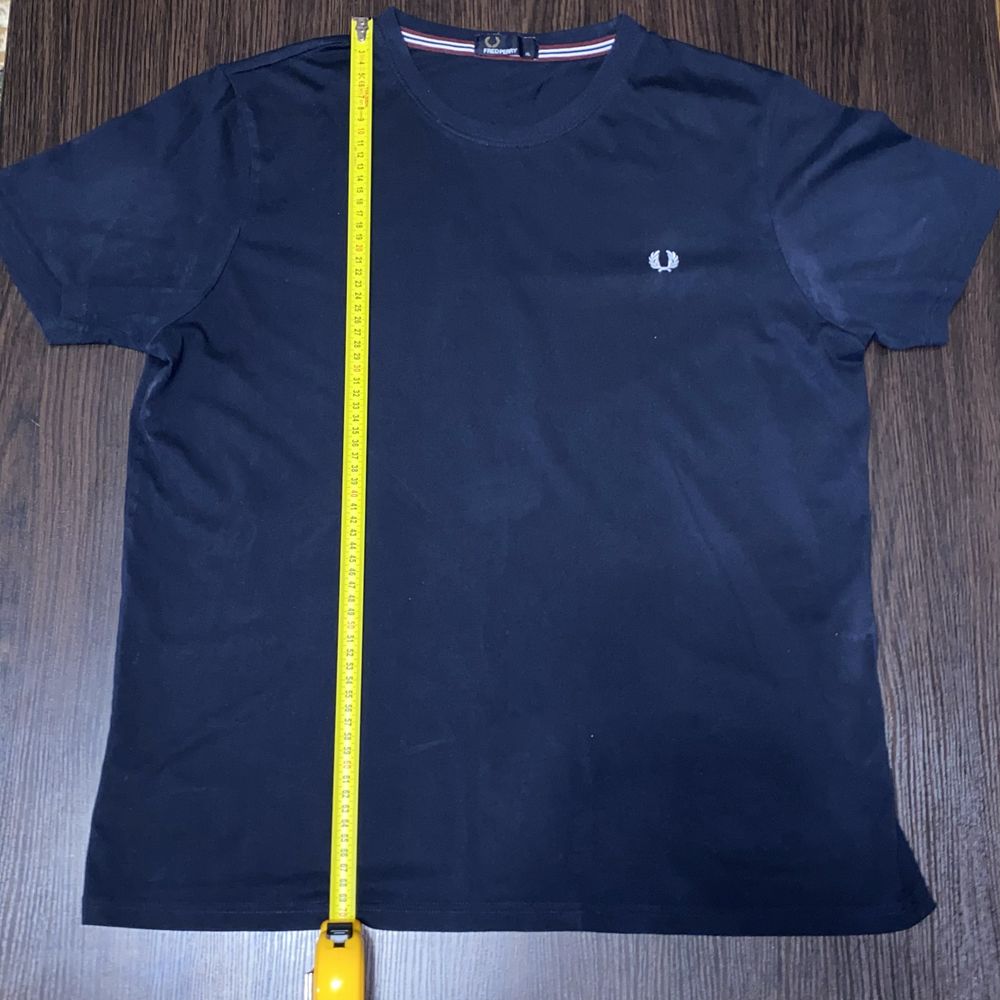 Футболка Fred perry темно-синя, розмір XL