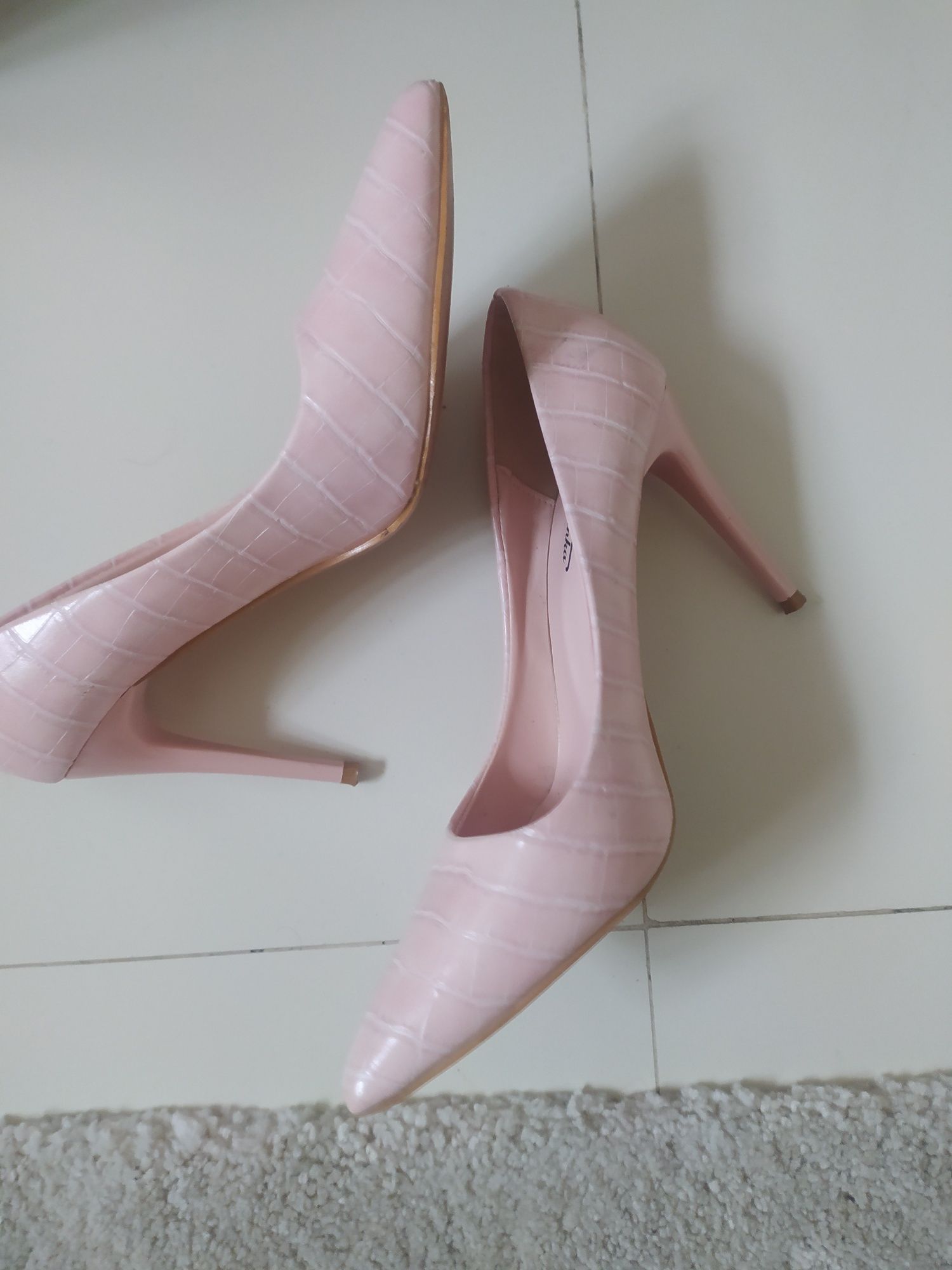 Sapatos cor de rosa