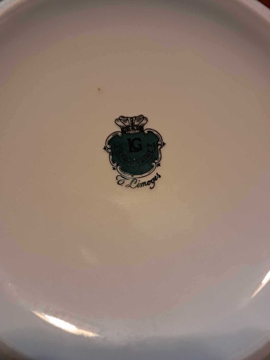 Terrina com prato Limoges