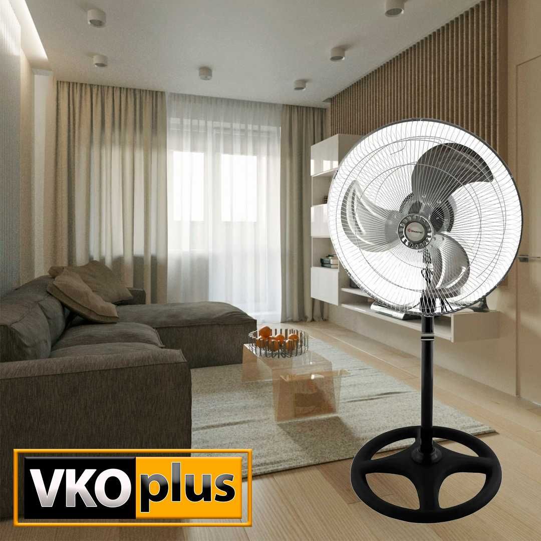 Вентилятор для підлоги DOMOTEC MS-1622 "16" 55 Вт D 50 см 3 в 1 (7923)