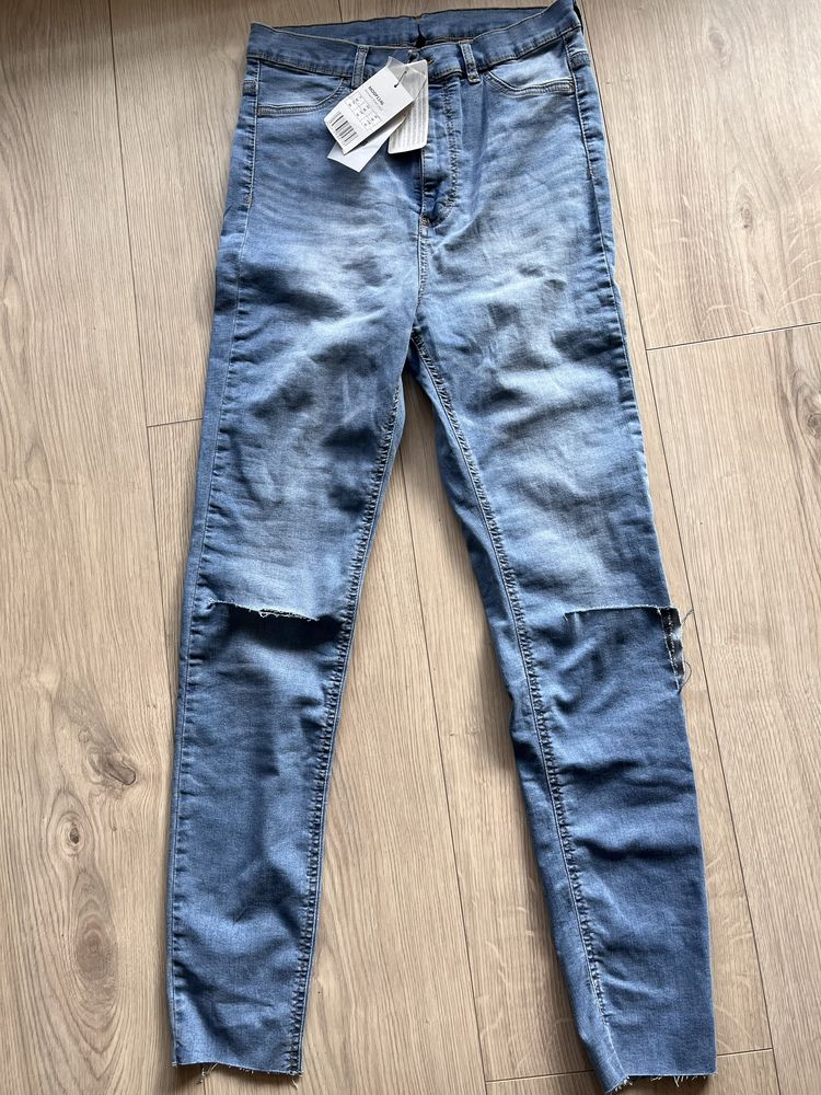 Nowe spodnie jeansy Calzedonia z metkami M