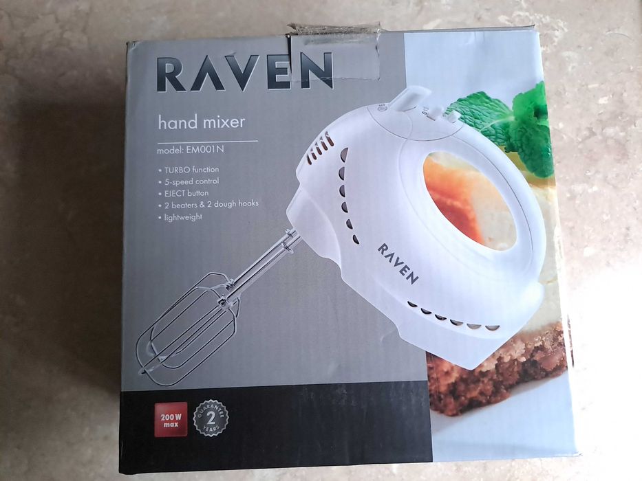Mikser ręczny RAVEN EM001N