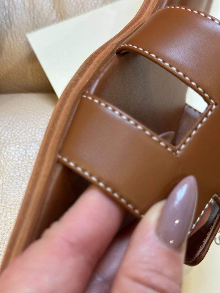 Шльопанці Hermes шльопки хермес шлепанцы шлепки гермес