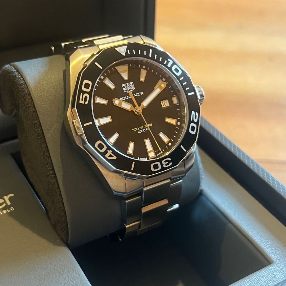 Tag Aquaracer 41MM Black