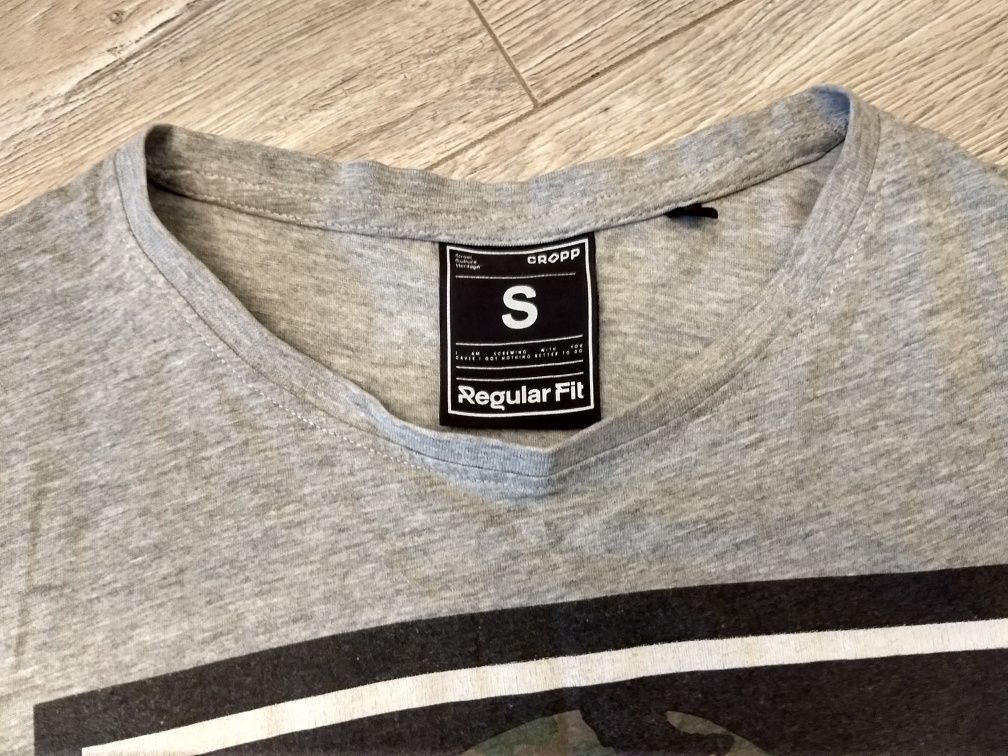 Męska koszulka t-shirt z napisem "Bedę grał w grę" r.S