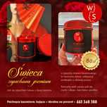 Świeca w puszce zapachowa premium