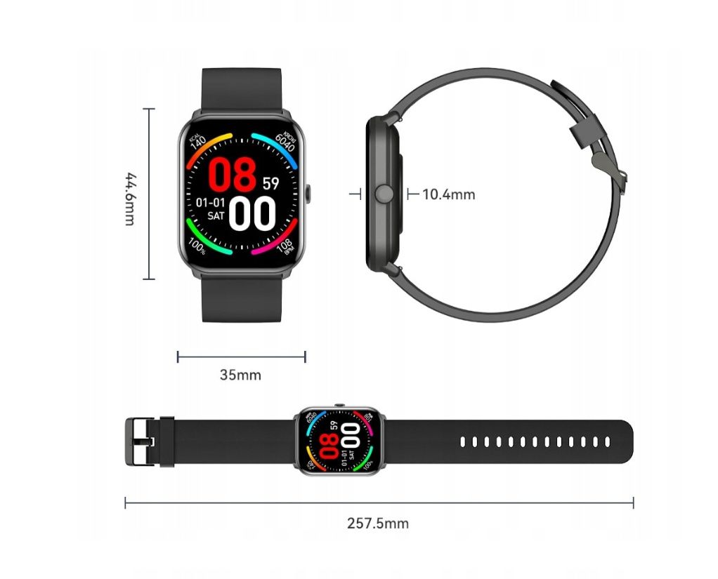 Smartwatch Maxcom Fw36 Aurum Se Czarny