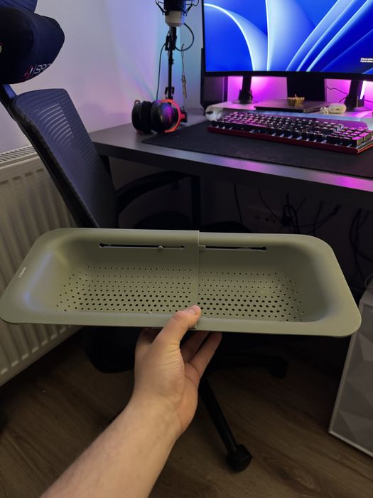 Durszlak regulowany na zlew