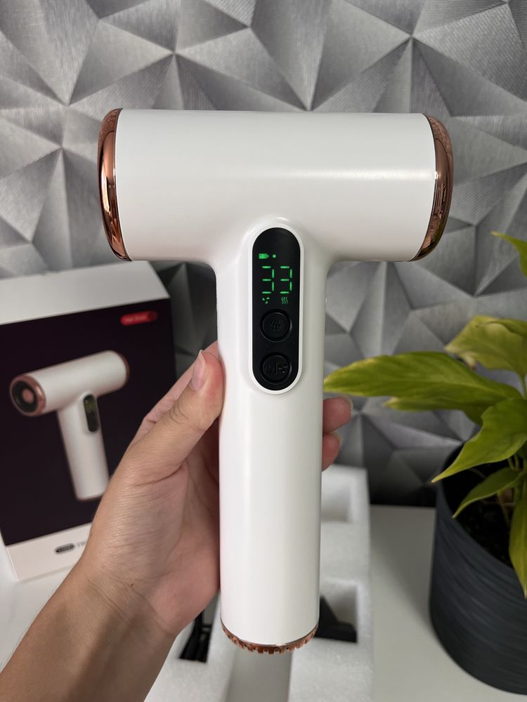 Аккумуляторный фен горячий воздух 15000 mAh