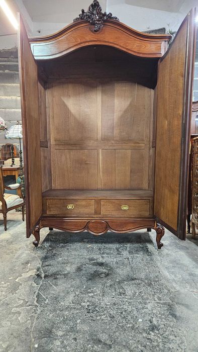 Antyk Stara Piękna Szafa Rokale ,,Robi Wrażenie,, Dwudrzwiowa