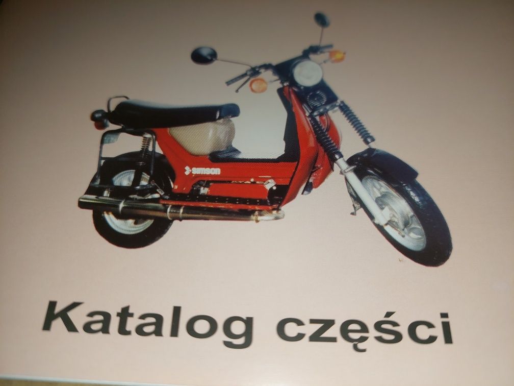 Instrukcja obsługi katalog czesci rama silnik simson sr50 sr80