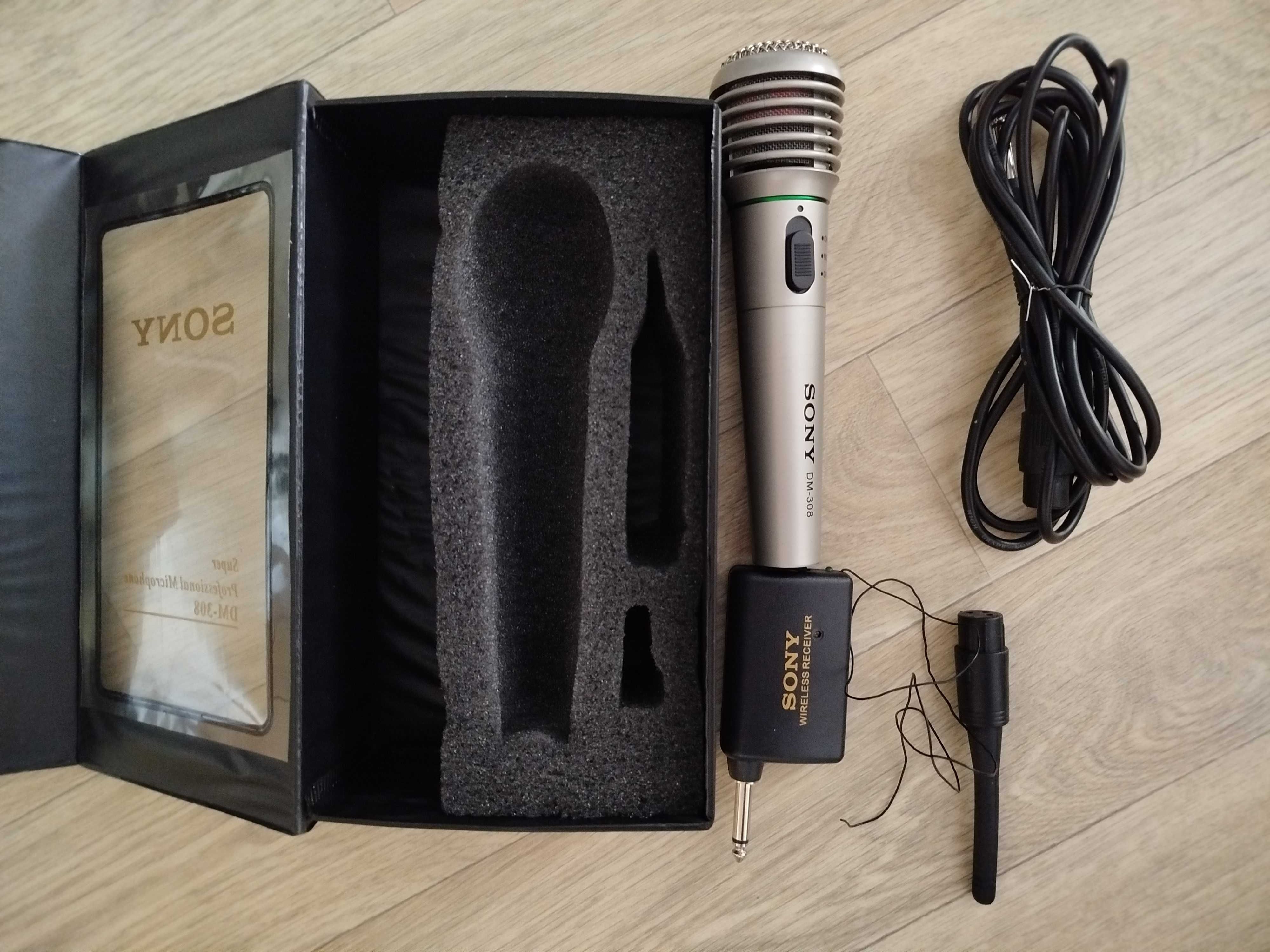 Вокальный микрофон SONY DM-308 + переходник адаптер