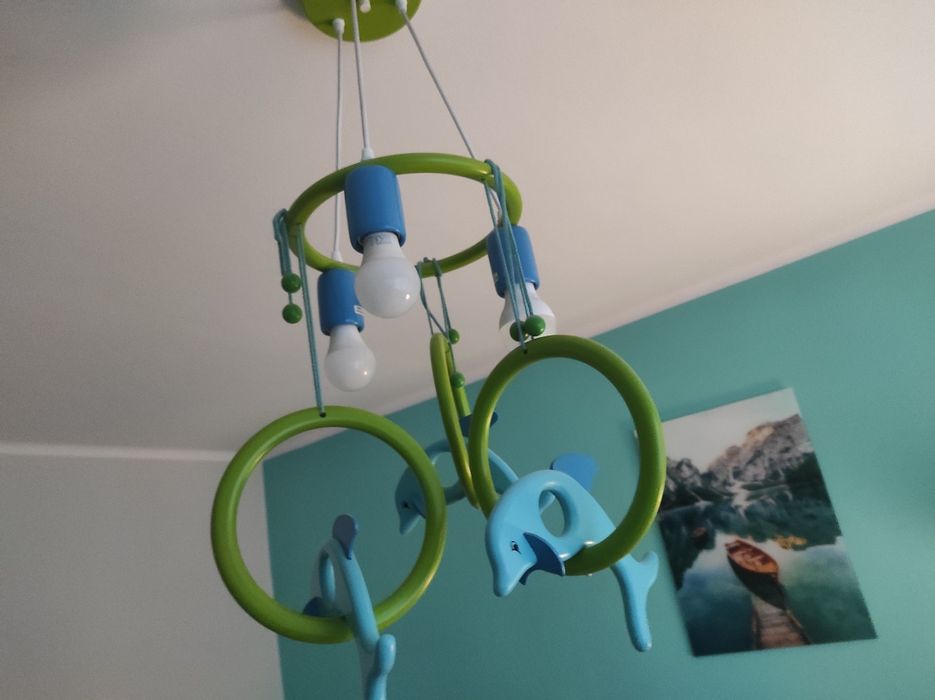 Lampa-delfiny Kika