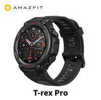 Смарт-часы Amazfit T-Rex Pro с GPS, Amoled, ударопрочные, 10ATM