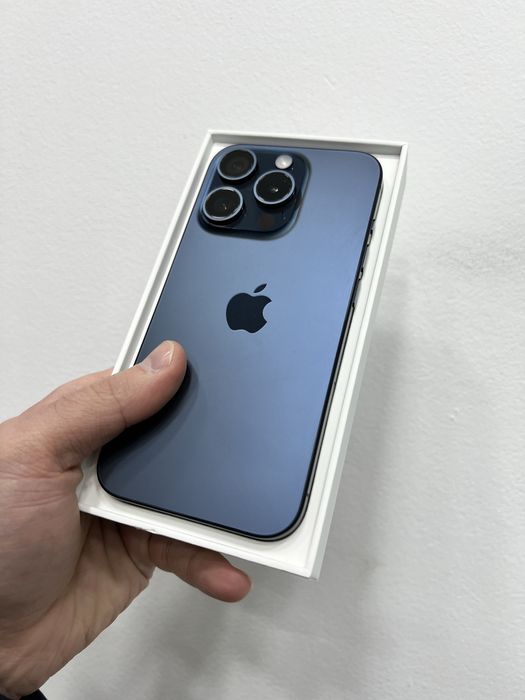 Apple iPhone 15 Pro 256GB Kolor: Blue Titanium |Gw12M|Sklep|Raty|