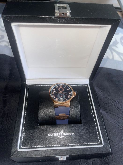 Ulysse  Nardin Maxi Marine Blue Gold Улісс Нардін  ідеальний стан