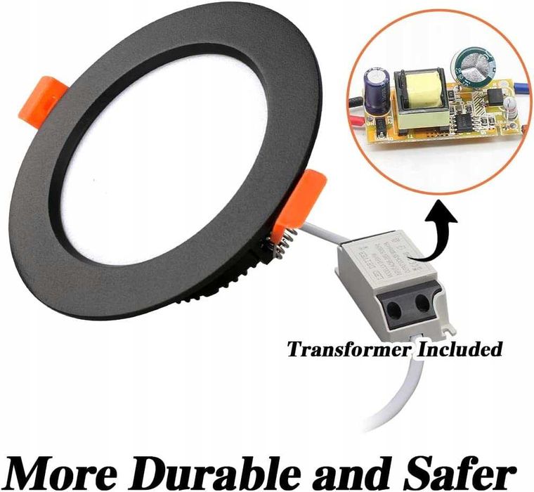 Oprawa oświetleniowa wpuszczana BAGZY 7 W  LED - Nowa  - 5szt.