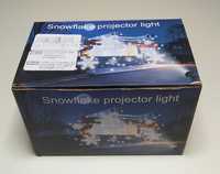 Projektor LED Płatki śniegu IP65 170 stopni święta oświetlenie domu