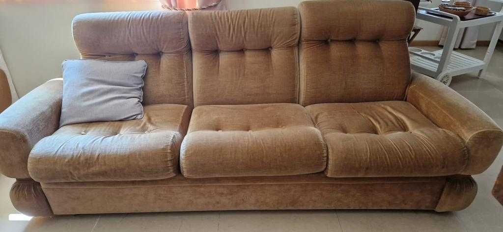 Conjunto sofá vintage