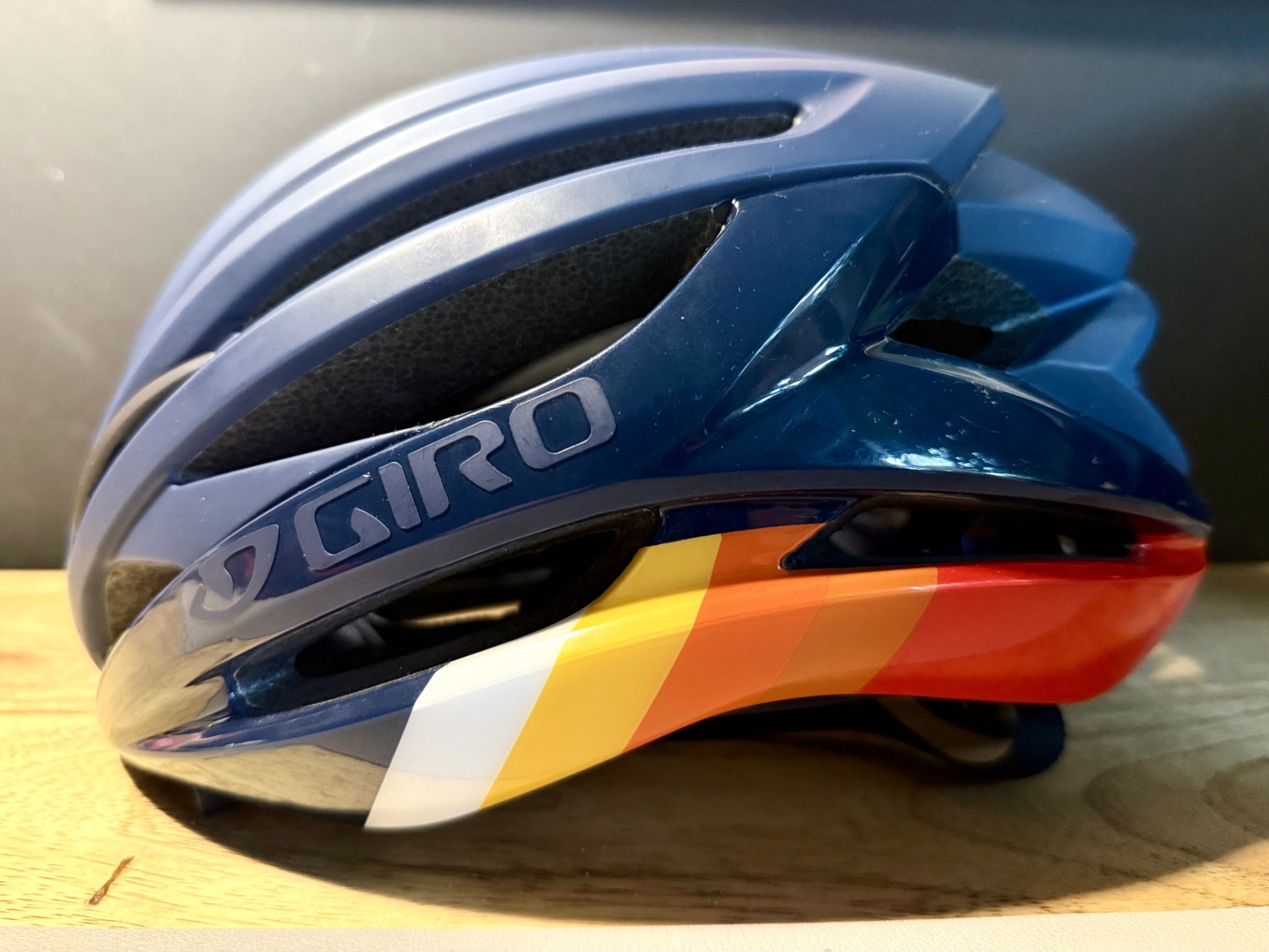 Kask rowerowo szosowy GIRO Syntax Matte Midnights Bars