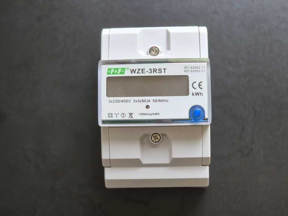 F&F Licznik 3-fazowy WZE-3RST