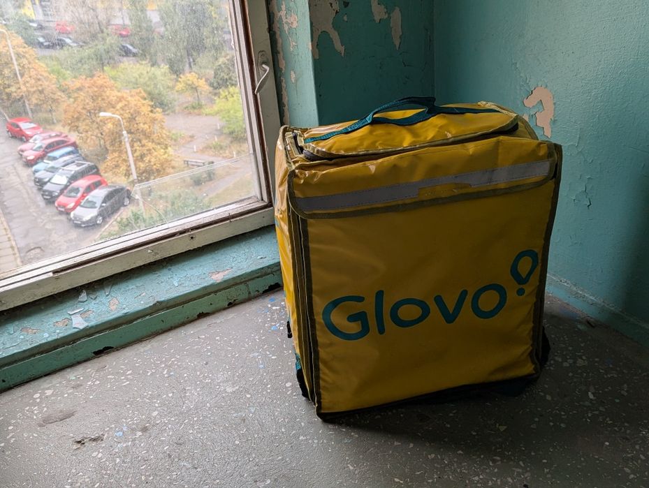 сумка glovo с небольшими нюансами