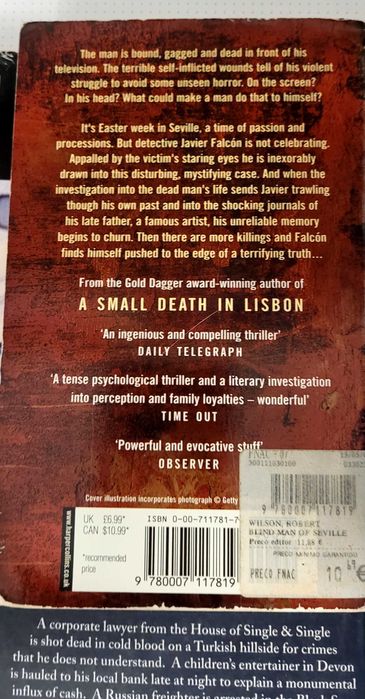 6 Livros Policial, Espionagem em Inglês Robert Wilson,Le Carré