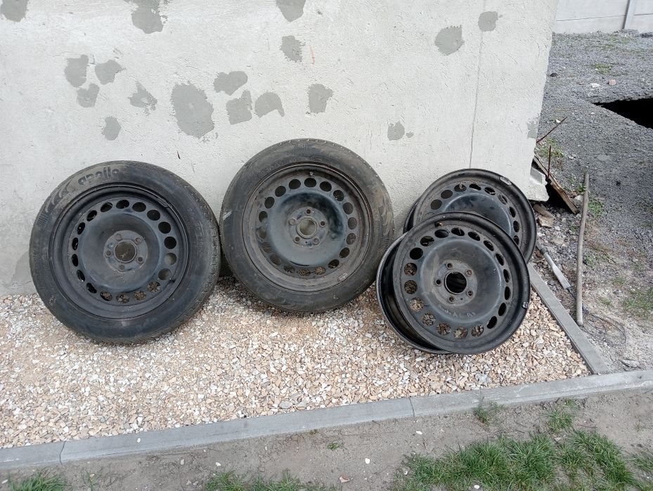 Felgi stalowe 16 Audi komplet orginał