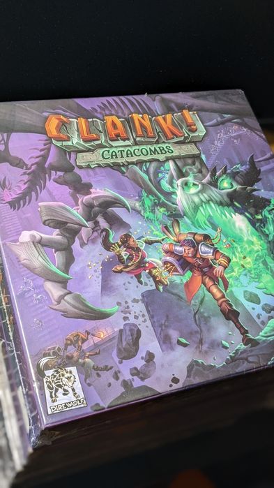 Настільна гра Clank — абсолютно нова в заводській плівці