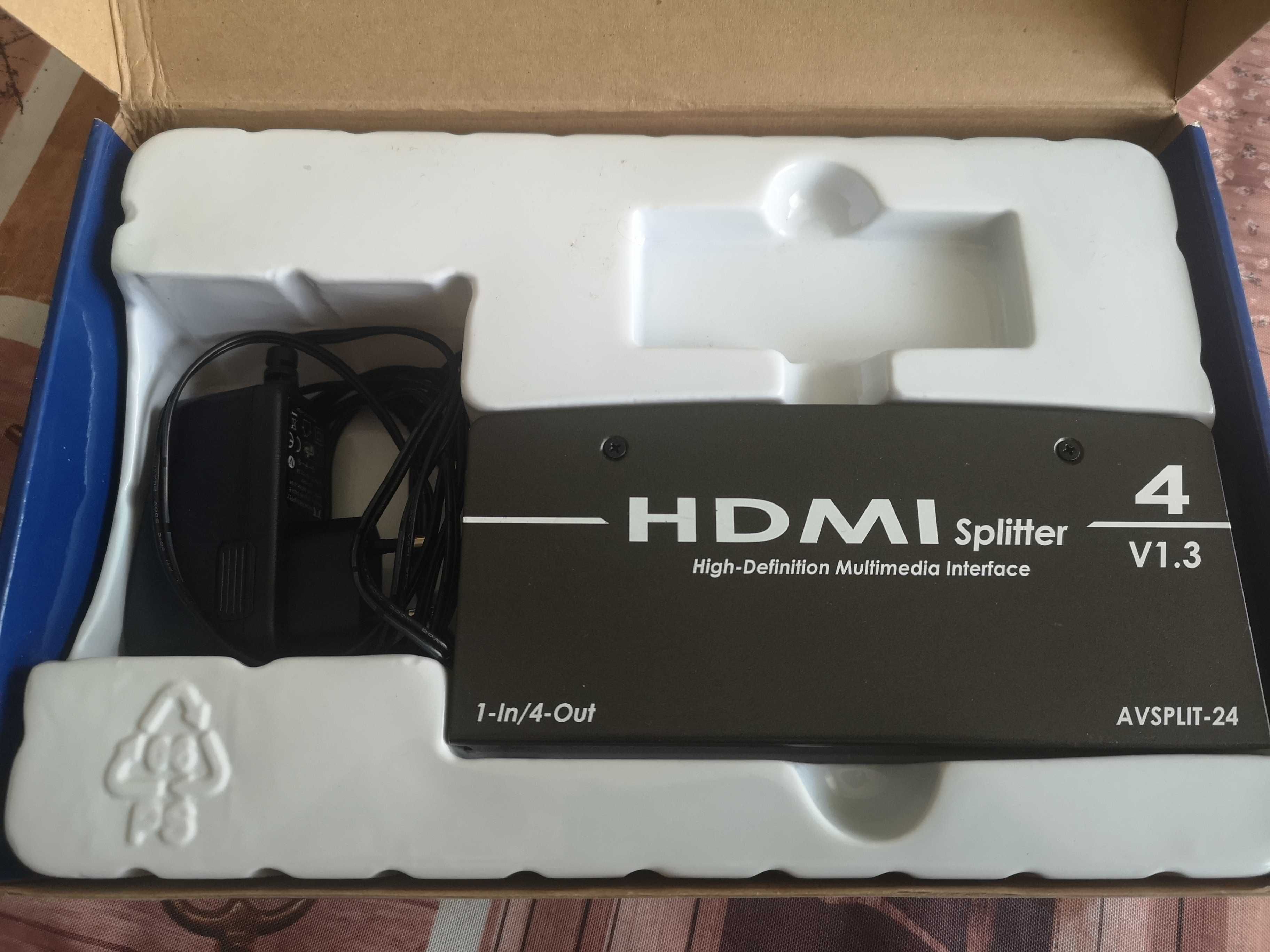 HDMI Splitter 1 -> 4 Portas AVSPLIT-24