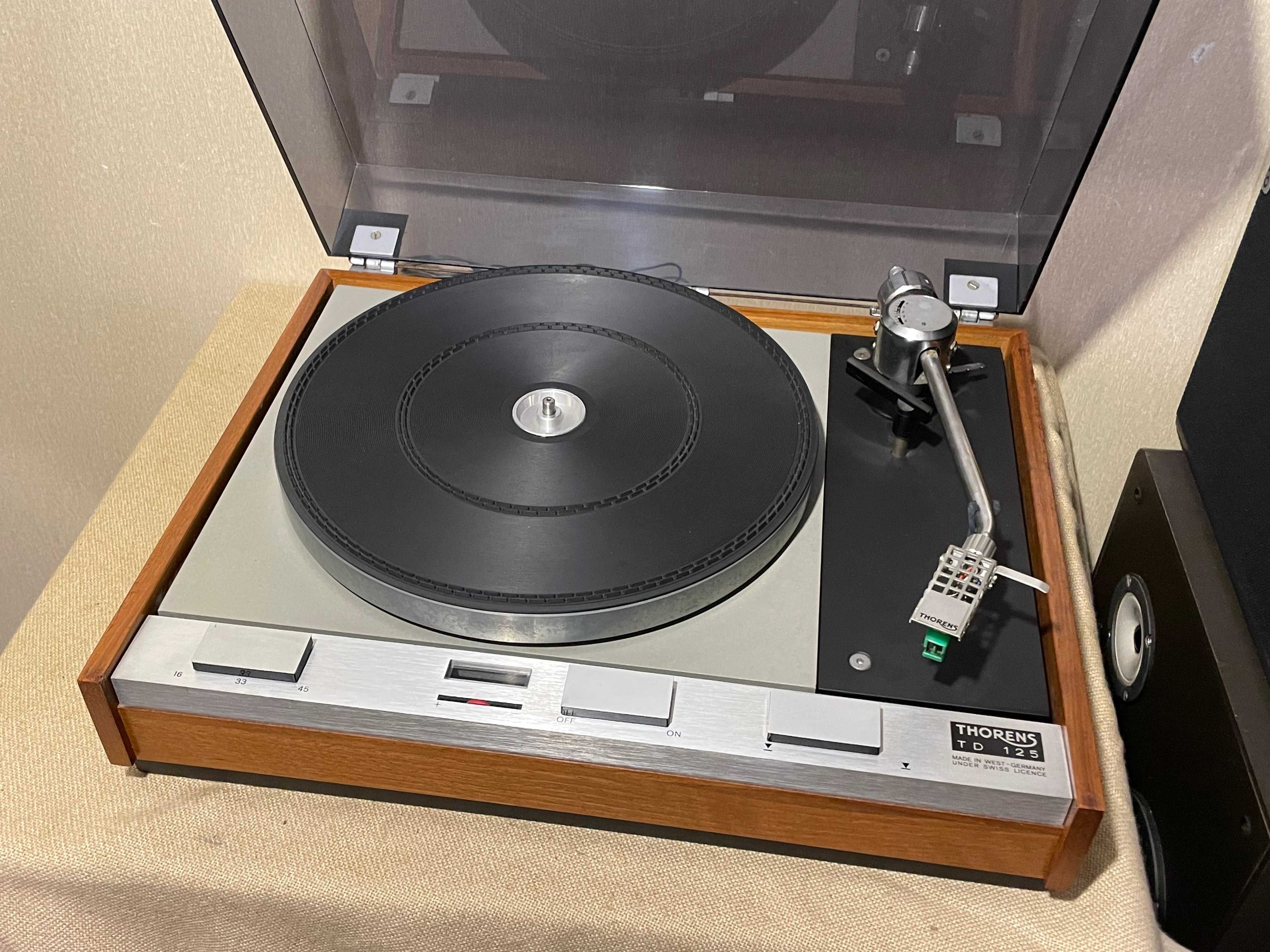 Культовый HI-END проигрыватель винила THORENS TD-125 (TP-25 by EMT)