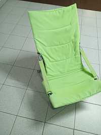 Cadeira de praia verde