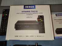 Dekoder DVBT -2 Hevc z telewizją hybrydową - naziemną Tesla DVB T2 z H