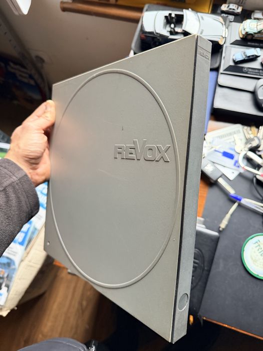 Aluminiowa szpula Revox 26.5 cm z pudełkiem