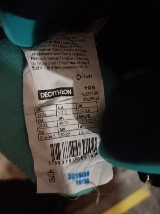 Łyżwy decathlon rozm 32-35