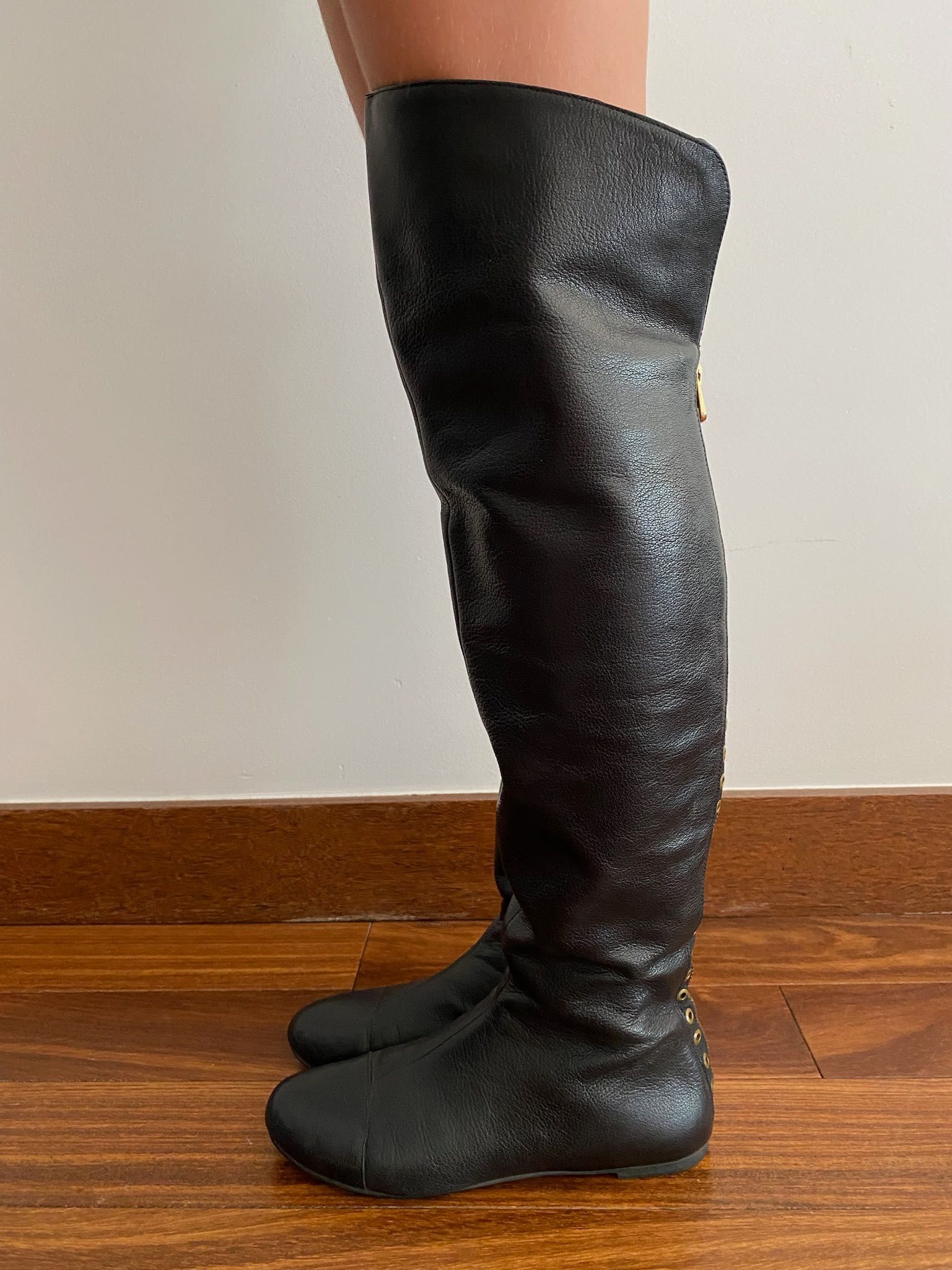 Marc by Marc Jacobs Black Over-the-knee Boots